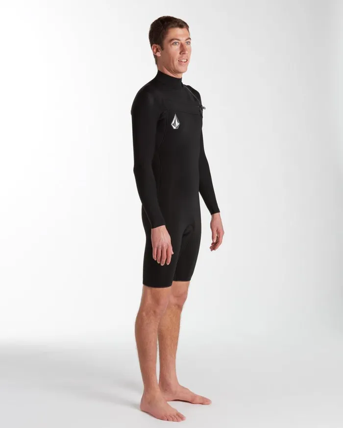 Mens Modulator 22mm Long Sleeve Springsuit 8211 Black Mens Volcom Surf Vitals