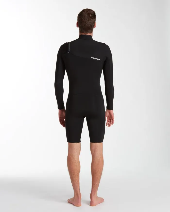 Mens Modulator 22mm Long Sleeve Springsuit 8211 Black Mens Volcom Surf Vitals