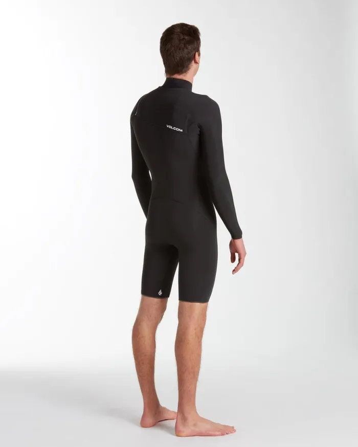 Mens Modulator 22mm Long Sleeve Springsuit 8211 Black Mens Volcom Surf Vitals