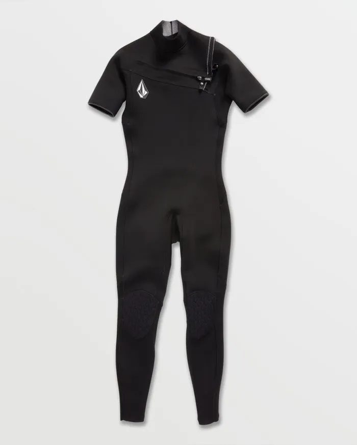 Mens Modulator 22mm Short Sleeve Fullsuit 8211 Black Mens Volcom Surf Vitals