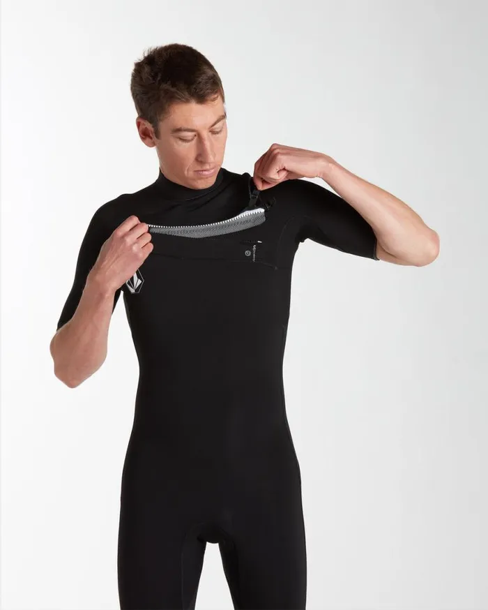 Mens Modulator 22mm Short Sleeve Fullsuit 8211 Black Mens Volcom Surf Vitals