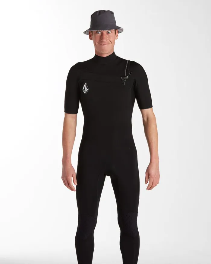 Mens Modulator 22mm Short Sleeve Fullsuit 8211 Black Mens Volcom Surf Vitals