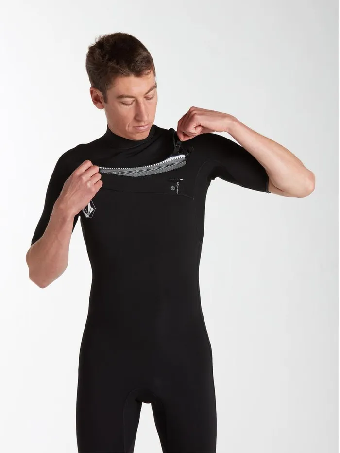 Mens Modulator 22mm Short Sleeve Fullsuit 8211 Black Mens Volcom Surf Vitals