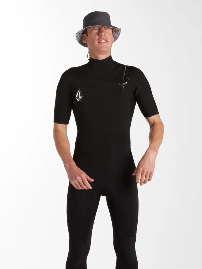 Mens Modulator 22mm Short Sleeve Fullsuit 8211 Black Mens Volcom Surf Vitals