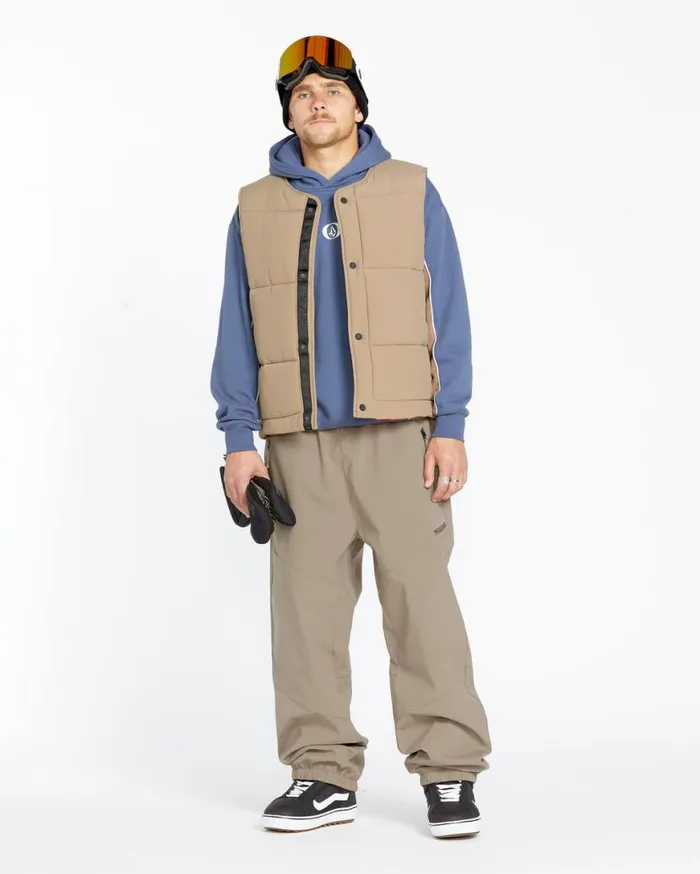 Mens New Slashslapper Pants 8211 Chestnut Brown Mens Volcom Pants