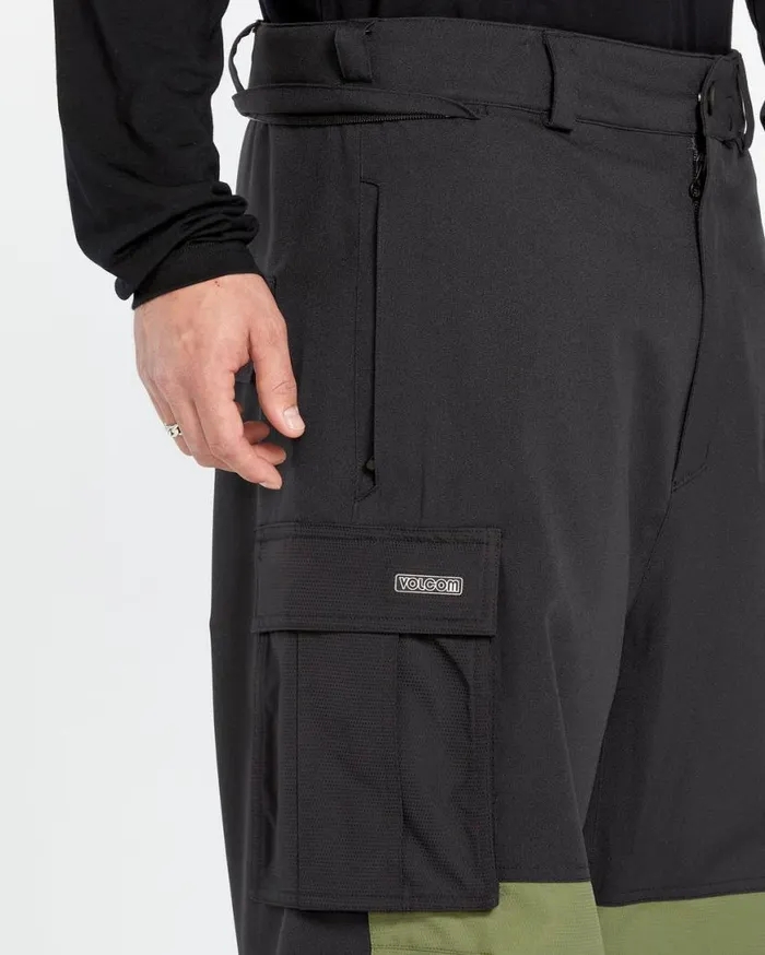 Mens Nwrk Baggy Pants 8211 Black Mens Volcom Pants