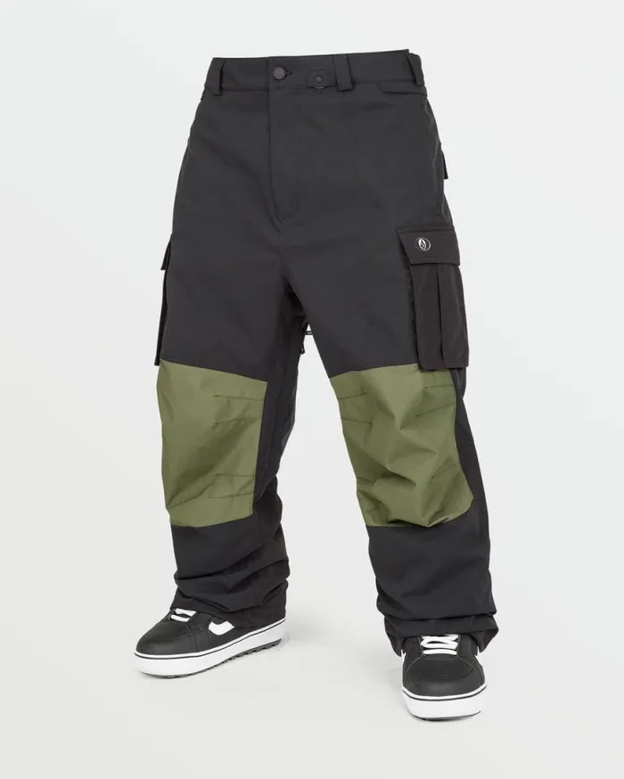 Mens Nwrk Baggy Pants 8211 Black Mens Volcom Pants