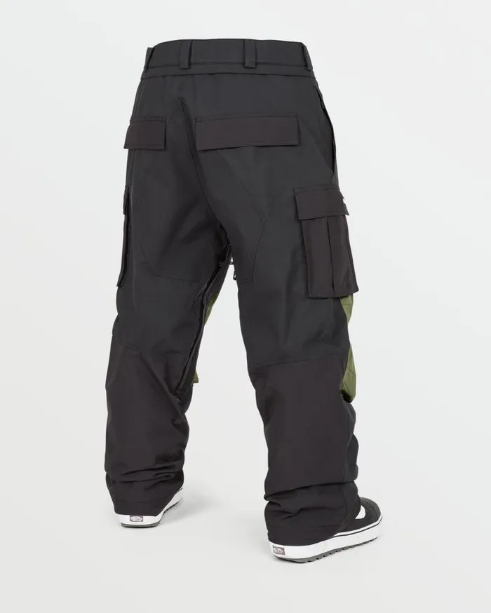 Mens Nwrk Baggy Pants 8211 Black Mens Volcom Pants