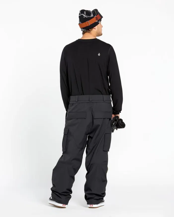 Mens Nwrk Baggy Pants 8211 Black Mens Volcom Pants