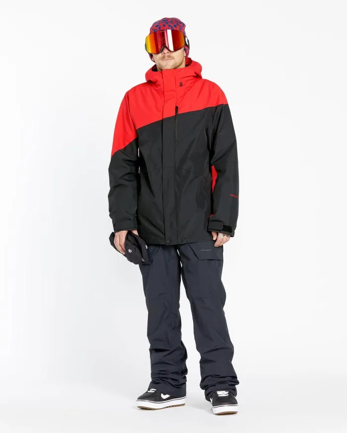 Mens Primry Jacket 8211 Crimson Mens Volcom Jackets