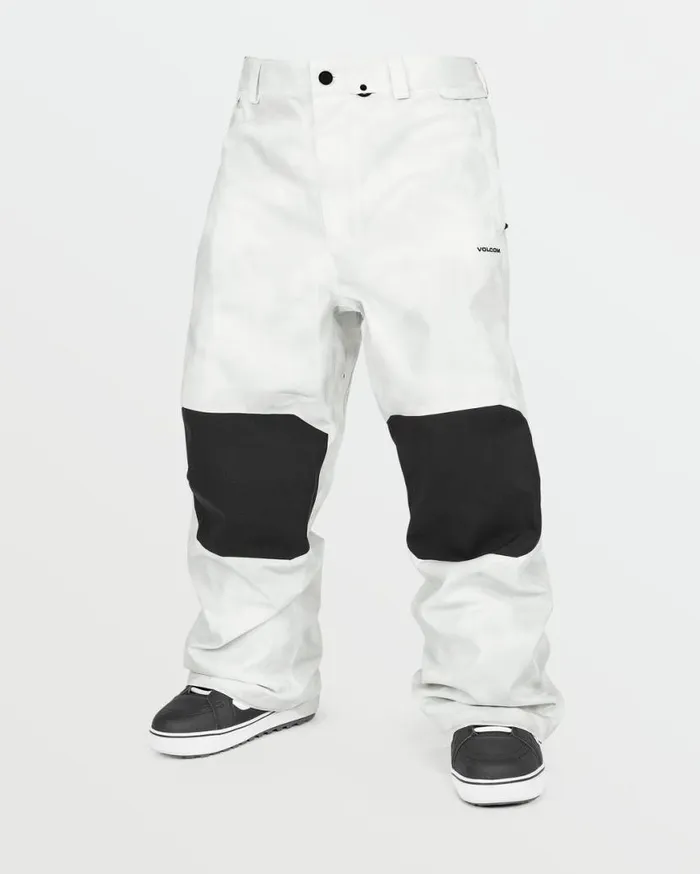 Mens Snow Billow Pants 8211 White Camo Mens Volcom Pants