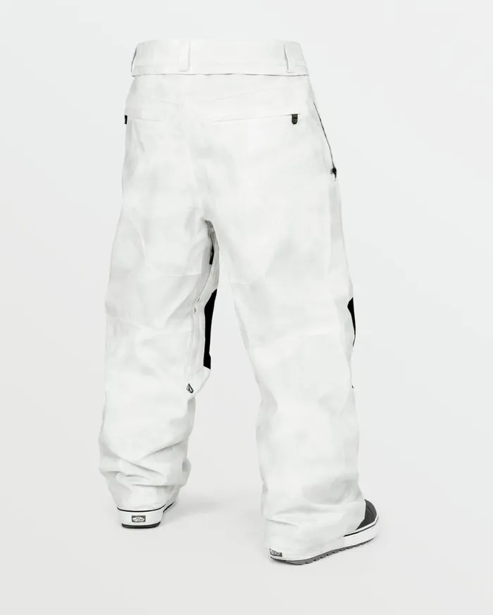 Mens Snow Billow Pants 8211 White Camo Mens Volcom Pants