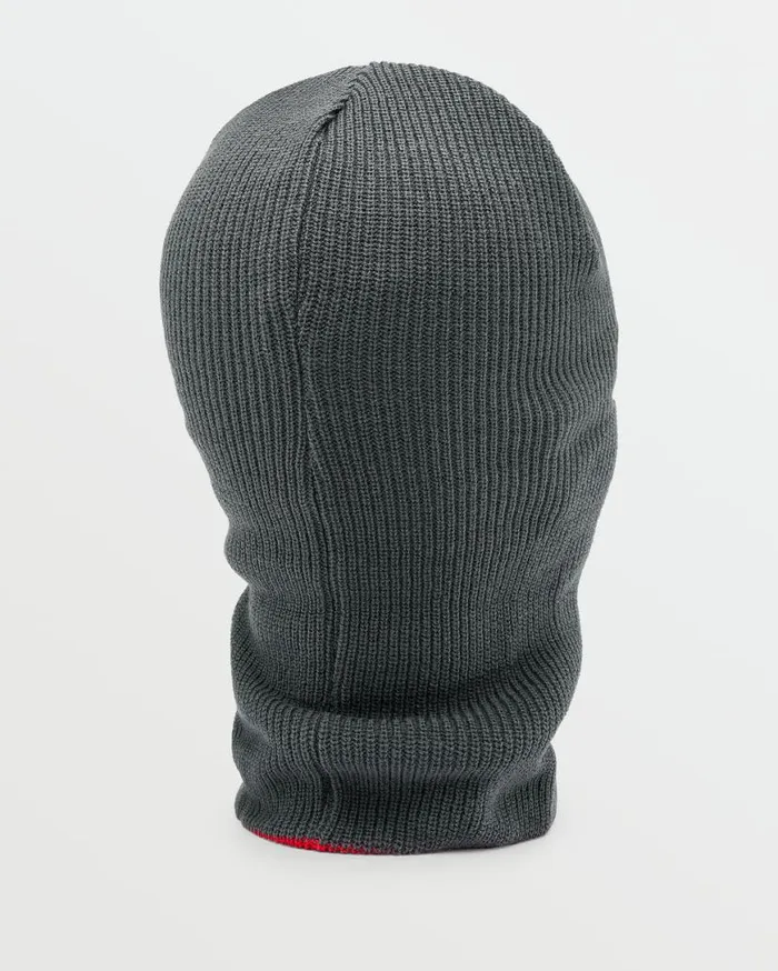 Mens Two Faced Balaclava 8211 Charcoal Mens Volcom Beanies