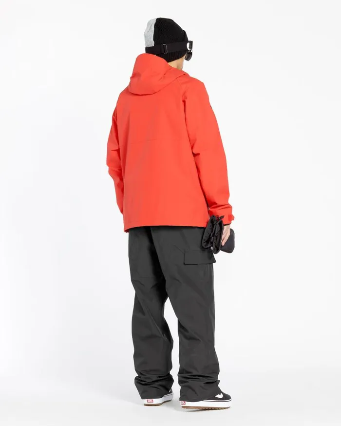 Mens VCo Sparta Bib Overalls 8211 Black Mens Volcom Pants