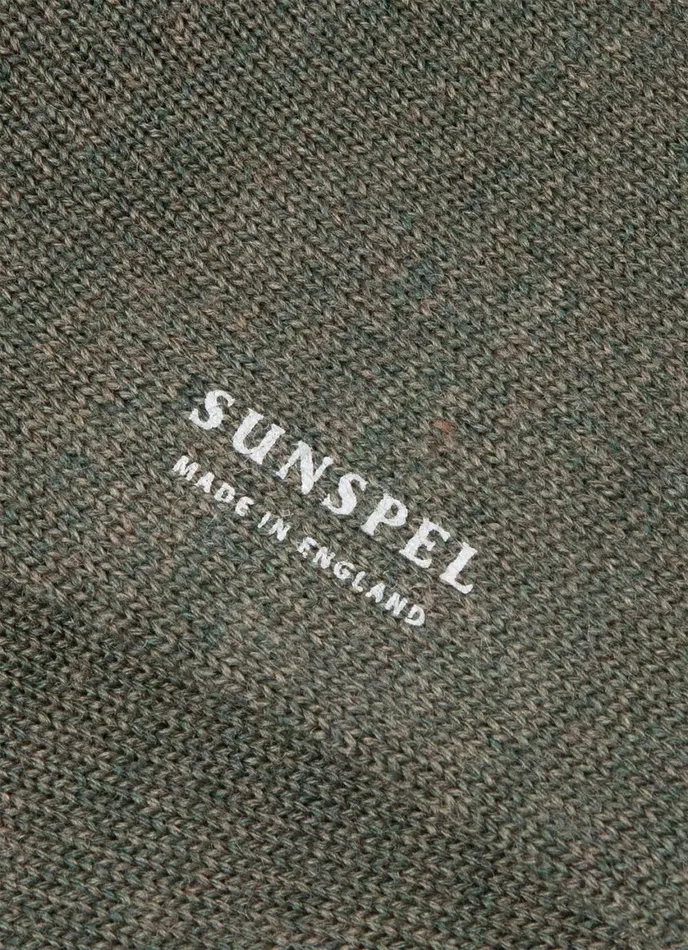 Merino Wool Socks Olive Men SUNSPEL Socks