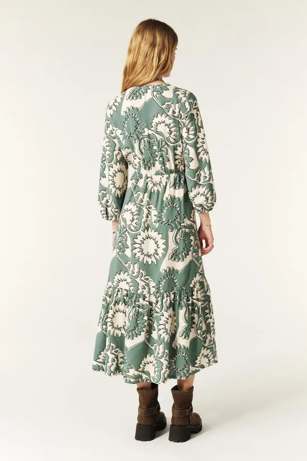 Midi Dress Ferae Black Women Baandsh Dresses