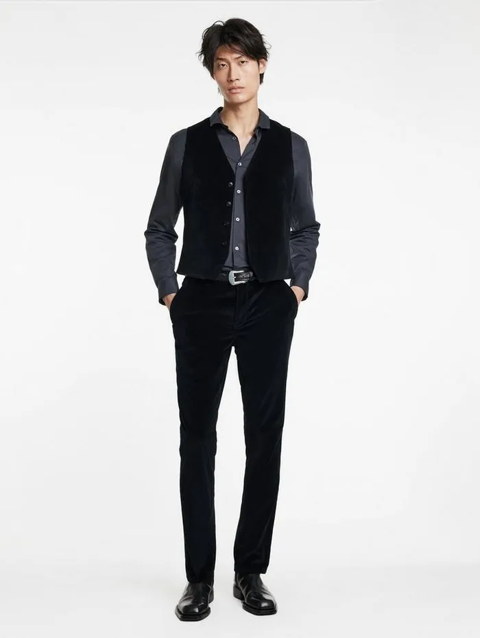 MOTOR CITY PANTS Black Men John Varvatos Dress Pants