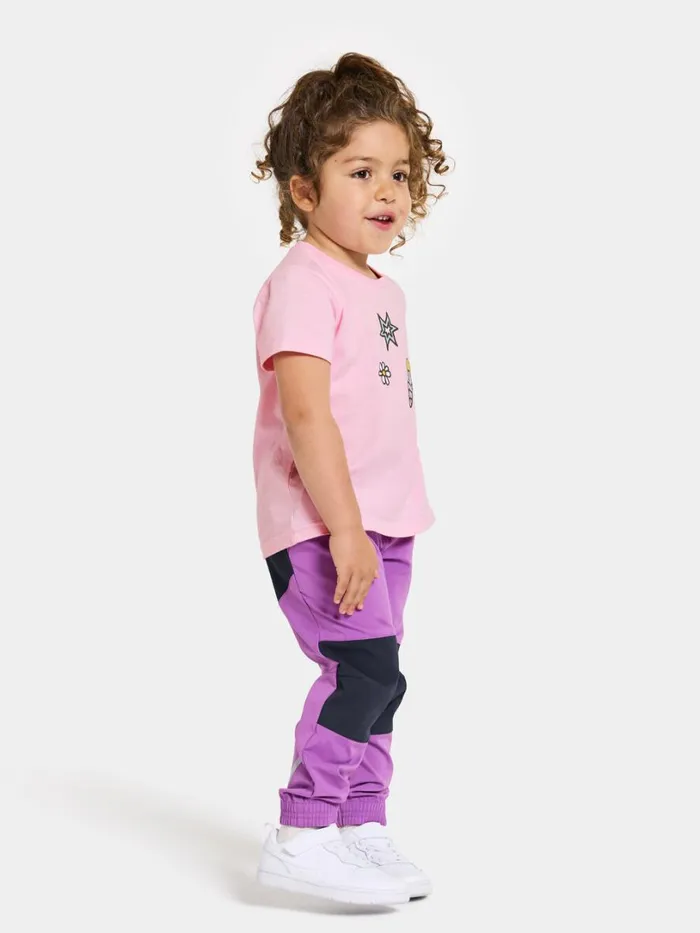 Mynta Kids039 Logo Tshirt Orchid Pink Kids Didriksons Sweaters and Tshirts