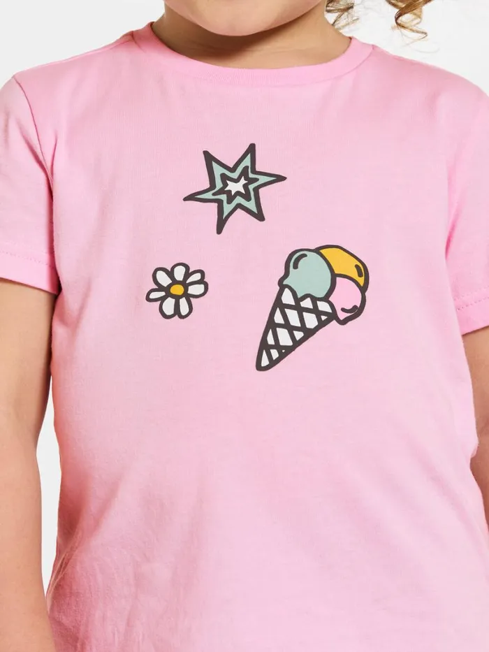 Mynta Kids039 Logo Tshirt Orchid Pink Kids Didriksons Sweaters and Tshirts