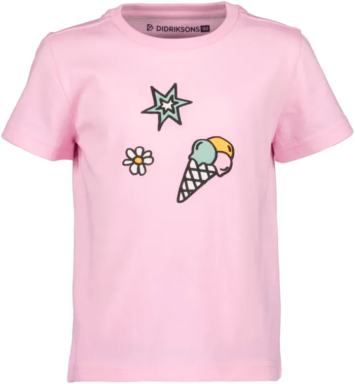 Mynta Kids039 Logo Tshirt Orchid Pink Kids Didriksons Sweaters and Tshirts