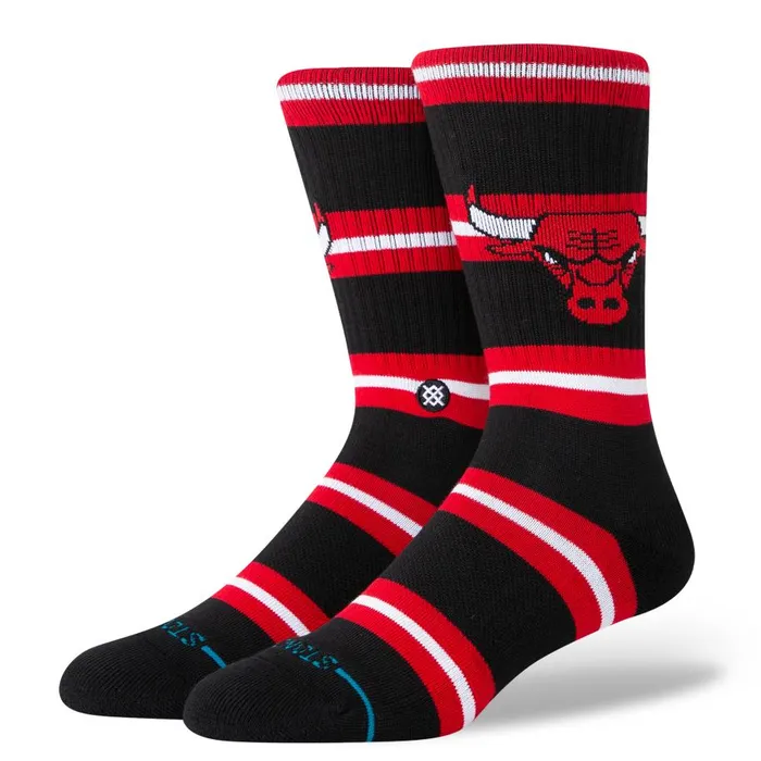 Nba 2024 Prep Crew Socks Chicago Bulls MenWomen Stance Crew