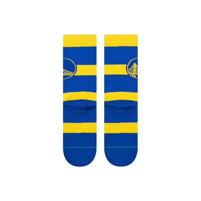Nba 2024 Prep Crew Socks Golden State Warriors MenWomen Stance Crew