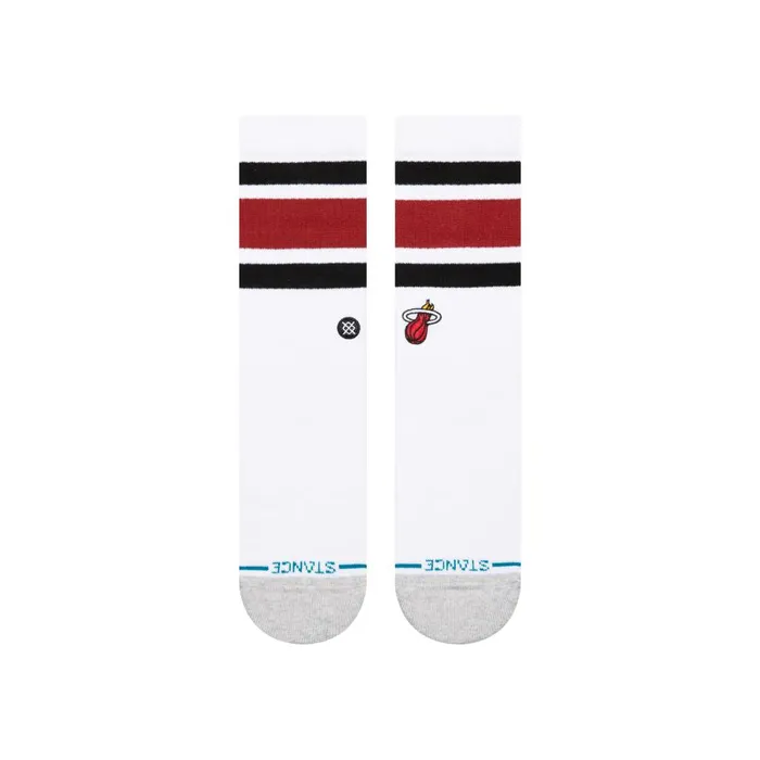 Nba 2024 Tube Crew Socks Miami Heat MenWomen Stance Crew