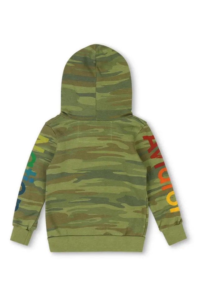 New York City Zip Hoodie 8211 Camo Kids Aviator Nation Hoodies