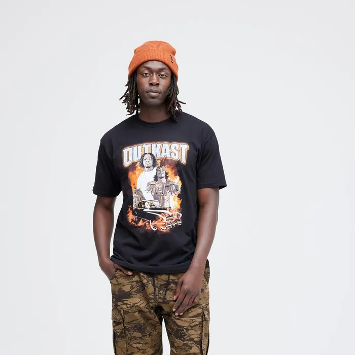 Outkast X Stance Tee Black Men Stance Shirts and Tees