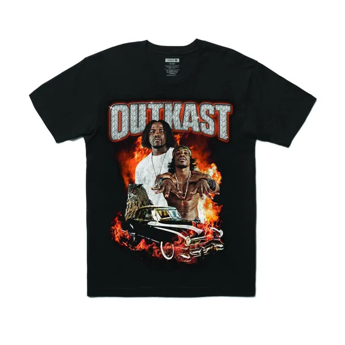 Outkast X Stance Tee Black Men Stance Shirts and Tees