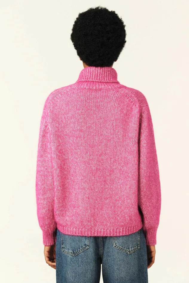 Oversized Sweater Alovie Gray Women Baandsh Sweaters and Cardigans