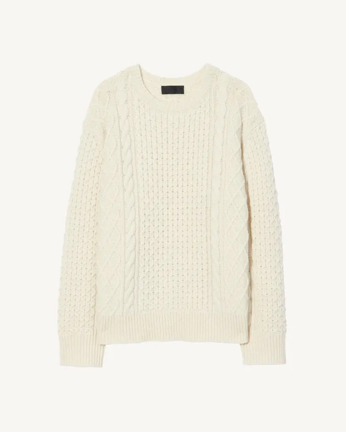 OWEN SWEATER Ivory Men Nili Lotan Sweaters