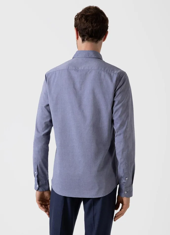 Oxford Shirt Dark Blue Men SUNSPEL Shirts
