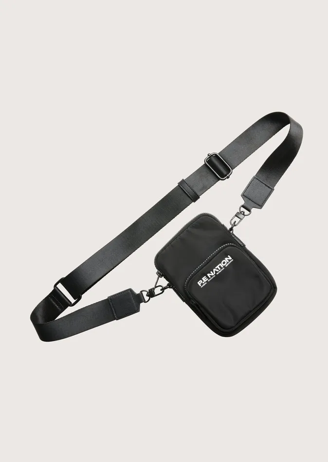 PE Nation Bags Women HOMAGE CROSS BODY BAG IN BLACK