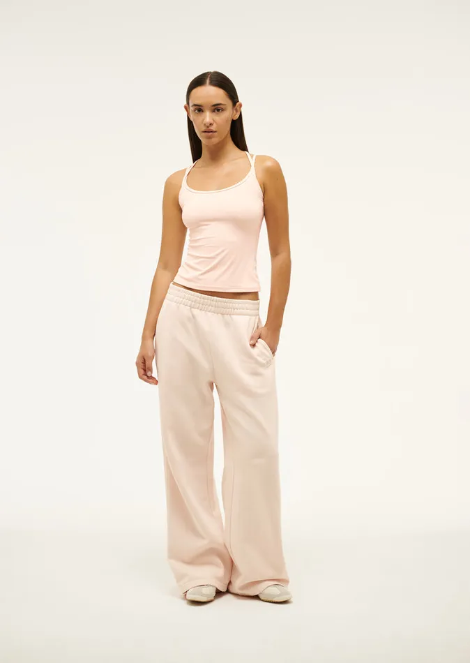 PE Nation FOUNDATION TANK IN BLUSH Women Bodyluxe