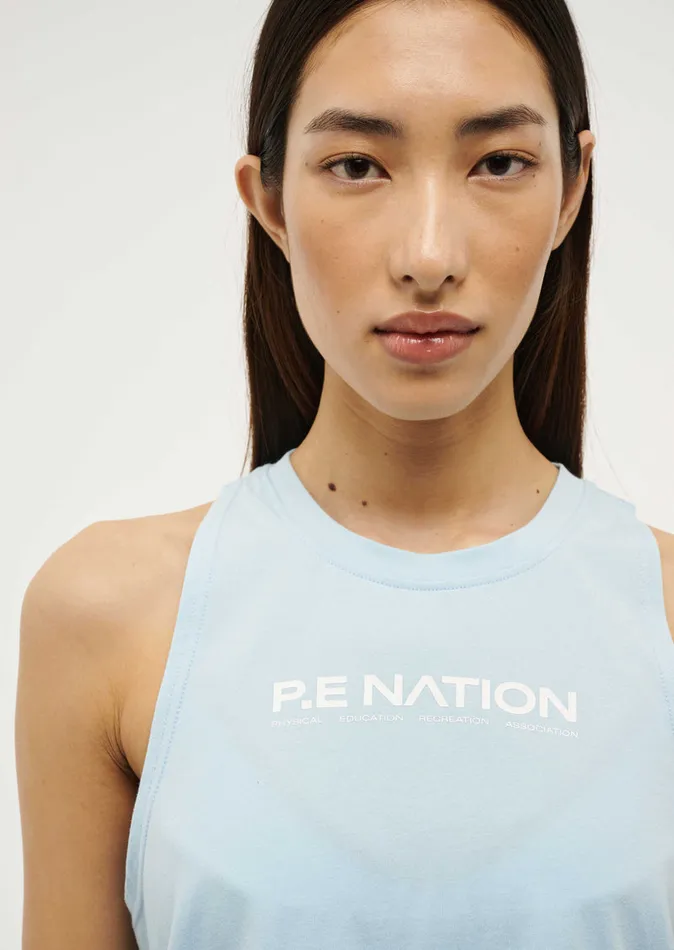 PE Nation Tanks Women AERO TANK IN SKY BLUE