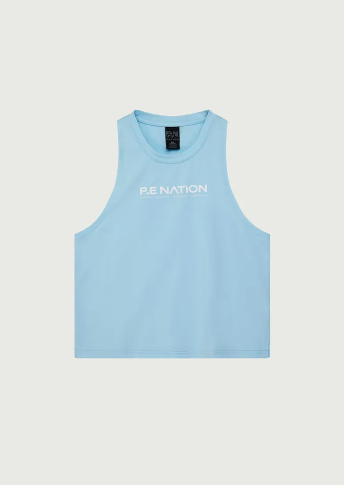 PE Nation Tanks Women AERO TANK IN SKY BLUE