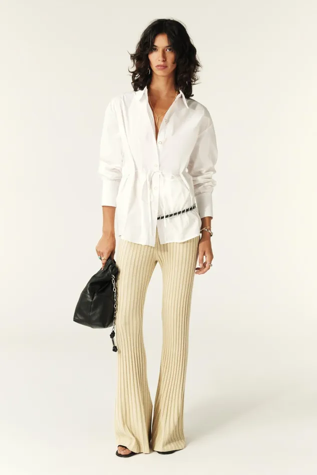Pants Juston Beige Women Baandsh Pants and Jeans