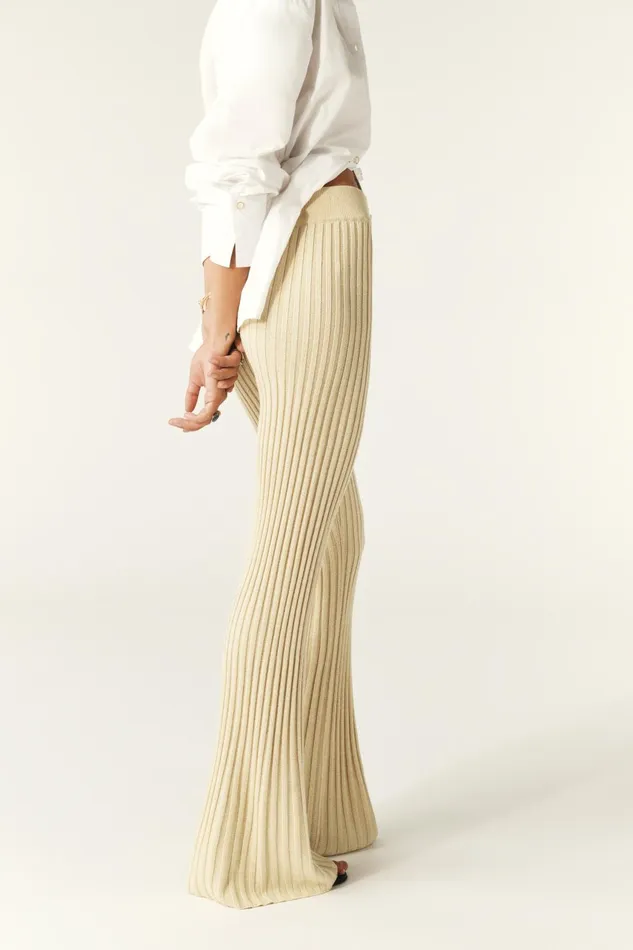 Pants Juston Beige Women Baandsh Pants and Jeans