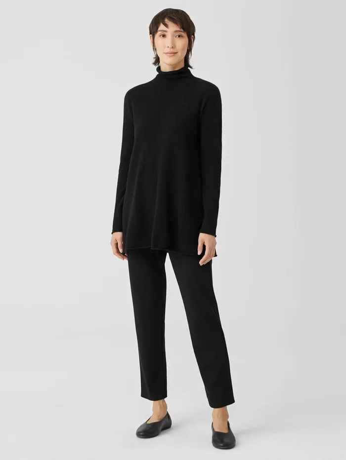 Pants Shorts and Jumpsuits Women Eileen Fisher Flex Ponte Pant Black