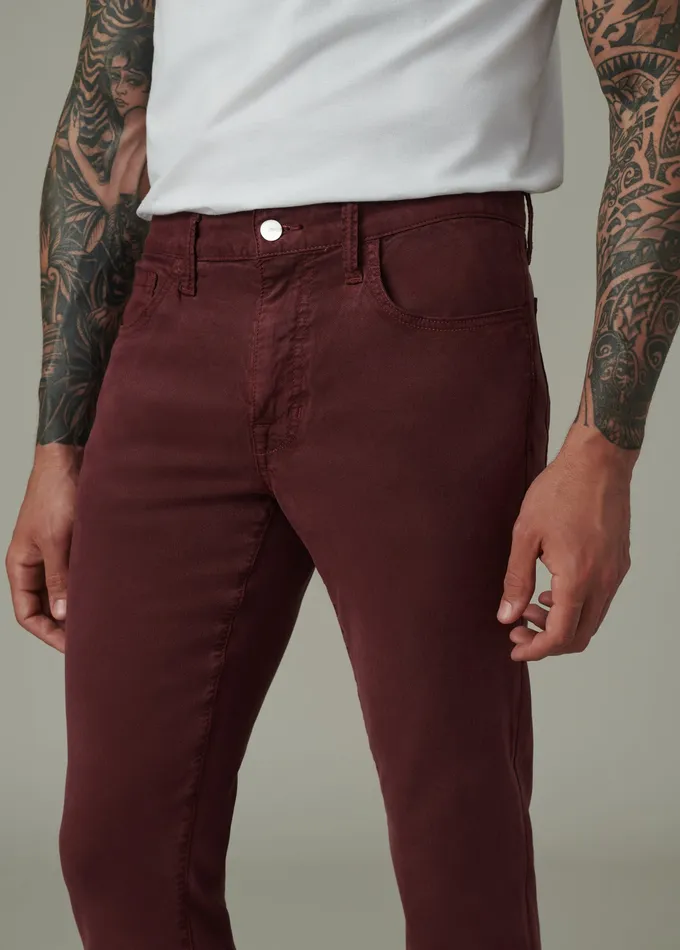 Pants Trousers Joe8217s Jeans Men THE BRIXTON TWILL Merlot