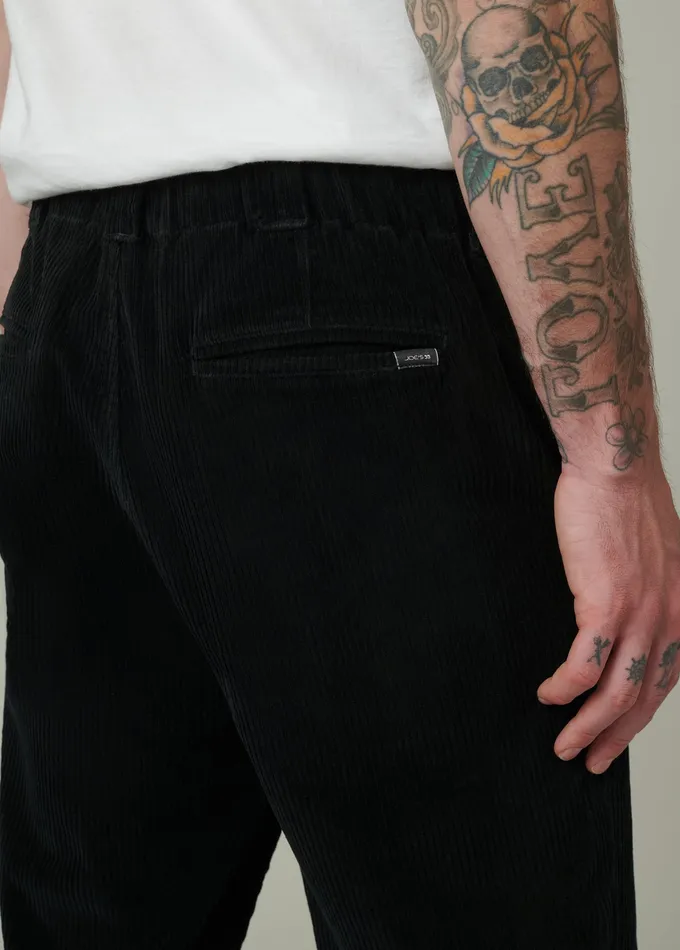 Pants Trousers Men RELAXED CORD TROUSER 32quot Black Joe8217s Jeans