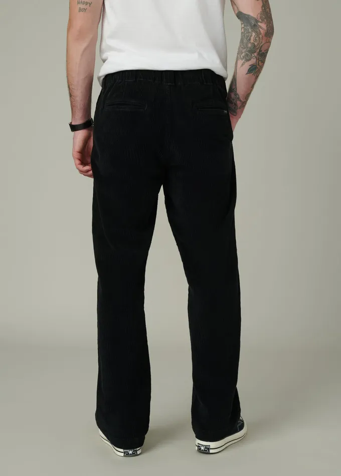 Pants Trousers Men RELAXED CORD TROUSER 32quot Black Joe8217s Jeans