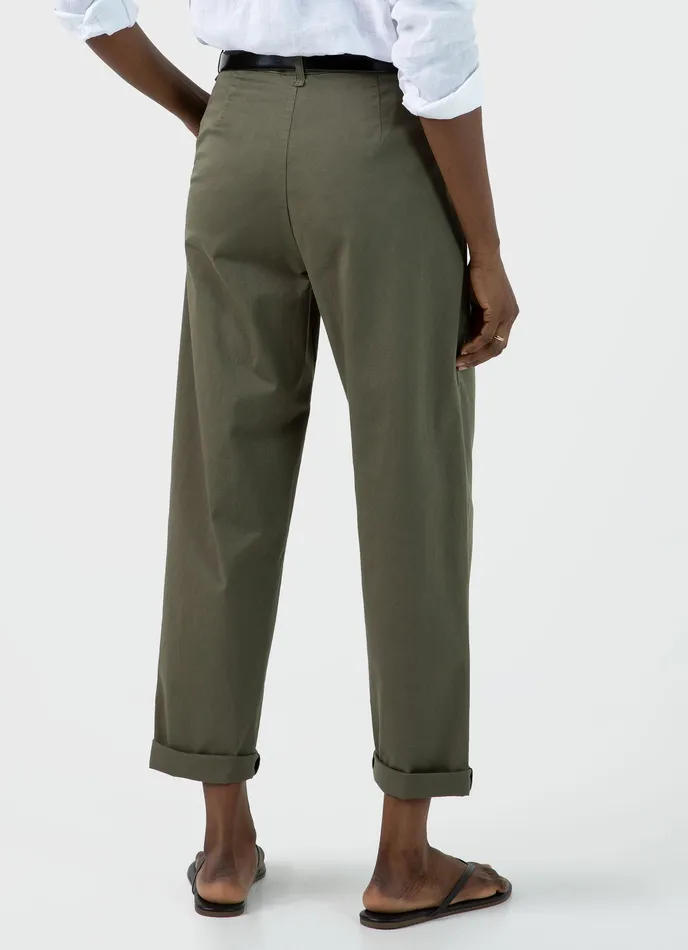 Pants ussunspel Women Pleated Chino Pale Khaki Pants ussunspel Women Pleated Chino Pale Khaki
