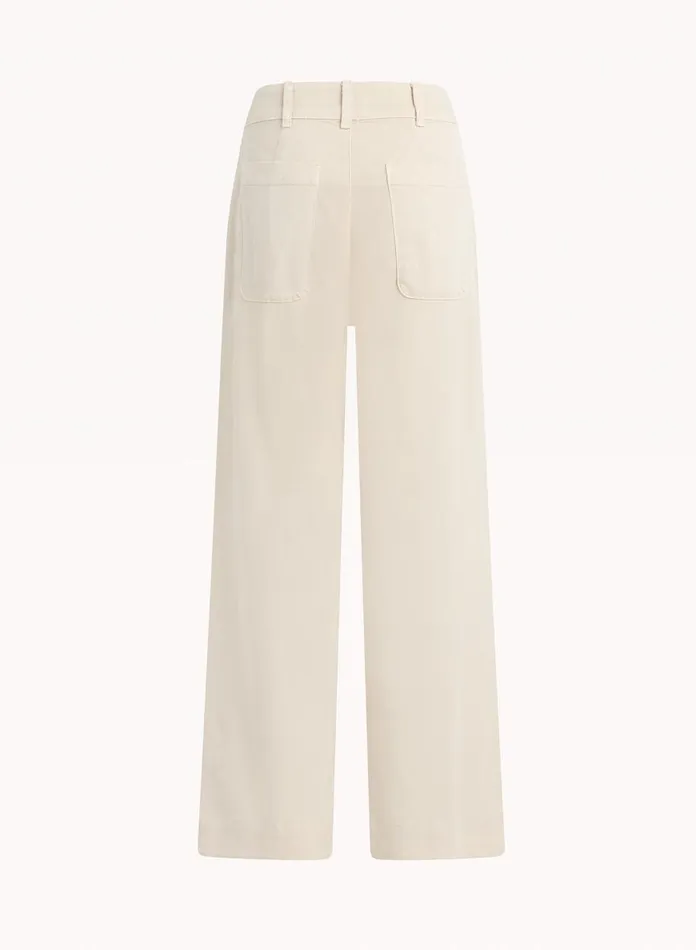 Pants Women Bella Dahl Saige Wide Leg Crop 8211 Seashell Grey Pants Women Bella Dahl Saige Wide Leg Crop 8211 Seashell Grey