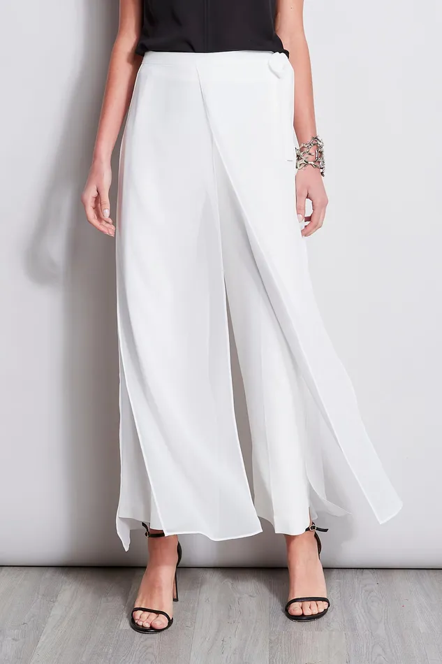 Pants Women Elie Tahari Overlay Pant FOAM