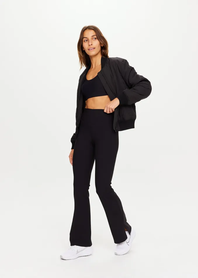 Pants Women THE UPSIDE RIBBED FLORENCE FLARE Pants Women THE UPSIDE RIBBED FLORENCE FLARE