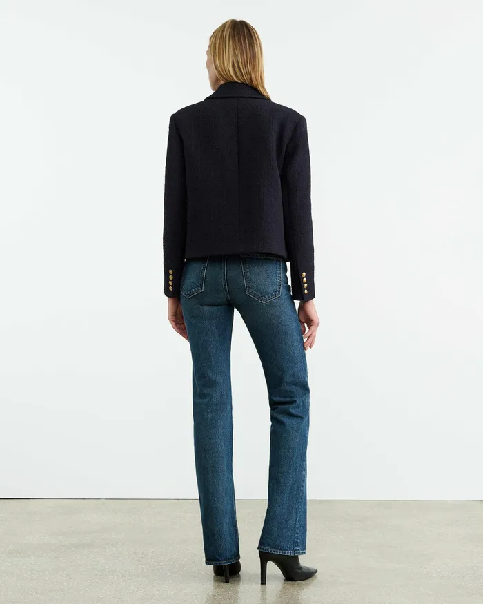 PAOLA JACKET Dark Navy Women Nili Lotan Jackets and Blazers