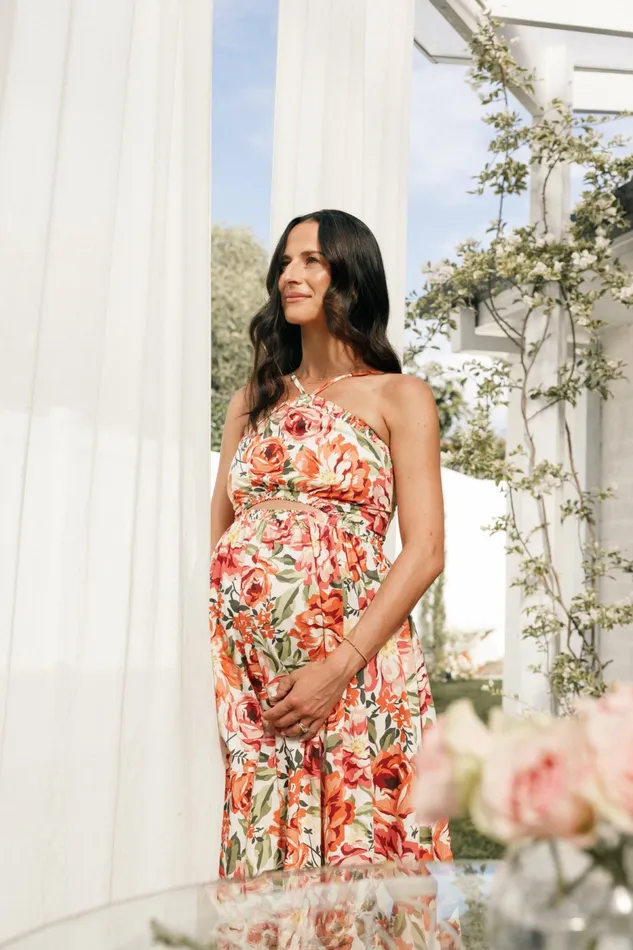 Petal and Pup Event Dresses Women Madeira Dress Orange Floral