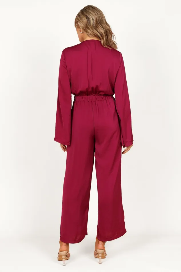 Petal and Pup Jumpsuits and Rompers Women Pluto Jumpsuit Magenta